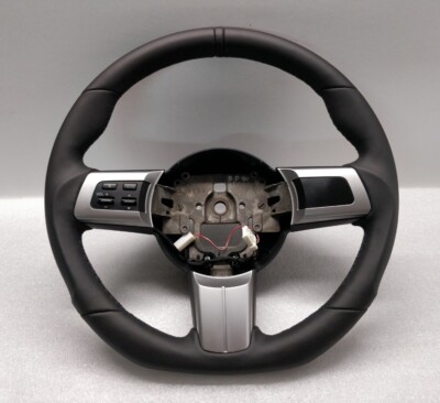 MAZDA MX5 STEERING WHEEL FLAT LEATHER CUSTOM BAND mk3.5 05-15 CX7