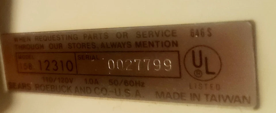 Máquina de costura Kenmore 158 12310 - Imagem 2 de 4