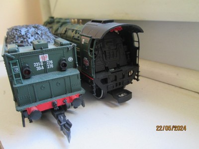 Locomotive à vapeur 231 G 45, modèle artisanal, base Jouef | Trains de rêve | Catalogue modèles