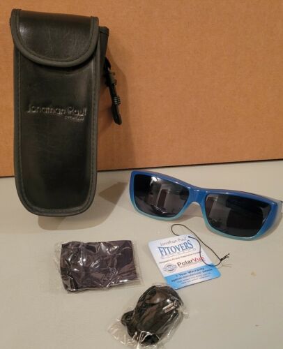 Jonathan Paul Fitovers Teal Blue Ombre Sunglasses Brand new - 第 1/5 張圖片