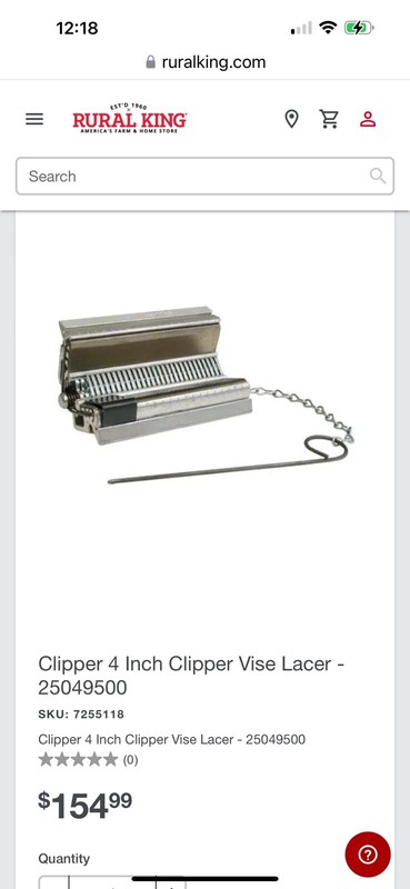 A-1001859-AI Vice Lacer 4” Bale Lacer