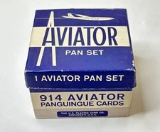 AVIATOR PAN SET 914 AVIATOR PANGUINGUE CARDS THE U.S. PLAYING CARD CO. U.S.A.