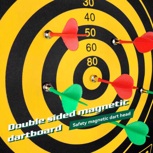 Double sided kids Magnetic dartboard - Picture 2 of 4