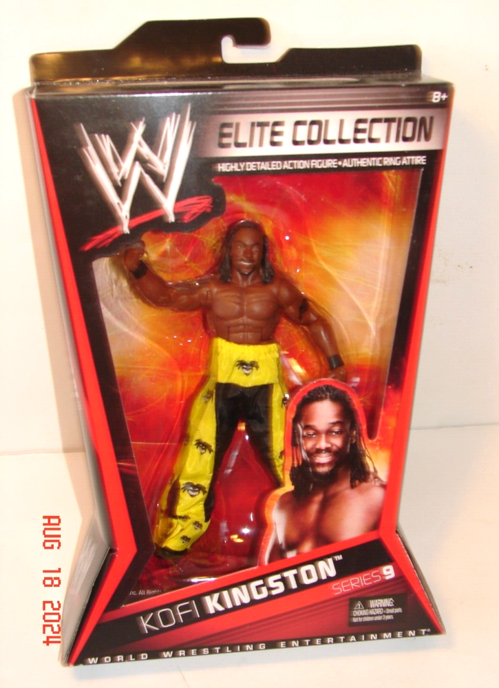 WWE Elite Collection Series 9 KOFI KINGSTON Wrestling ACTION FIGURE Sealed *NEW*
