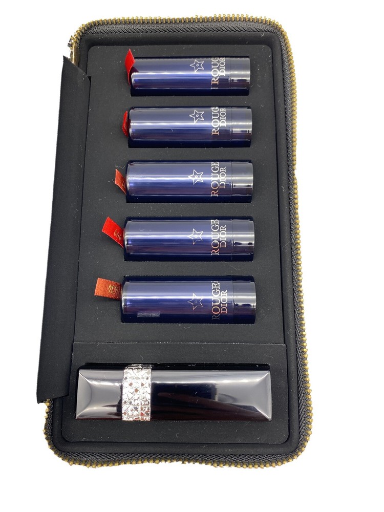Limited Edition Dior Coffret Couture Happy 2020 6 Lipstick Set - NO BOX READ DET