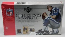 2001 Upper Deck Legends Football  Hobby Box