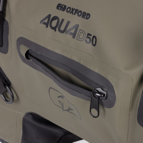 Oxford Aqua D50 Wasserdicht Motorrad Seesack Roll Tail Bag Tail Pack 50L - Bild 25 von 26