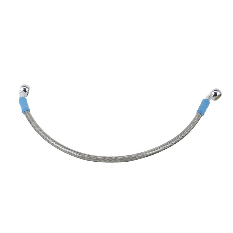 Manguera de aceite embrague freno moto 39 cm tubo acero inoxidable trenzado ATV Foto 3 de 4