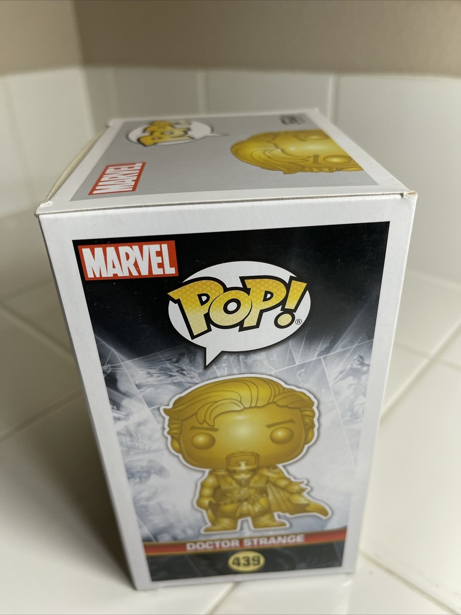 Funko Doctor Strange 439 ゴールド フィギュア Funko Pop! Doctor Strange Gold Chrome Marvel #439 Fan Vote
