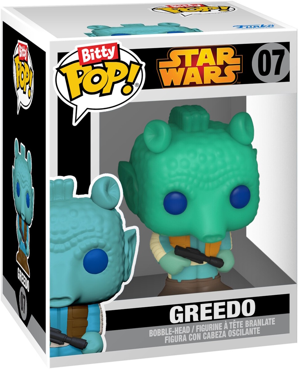 Star Wars - Han Solo Chewbacca Greedo 4er Pack - Bitty Pop! Funko