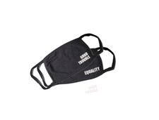 2 Mask / Face covering EQUALITY  GOOD TROUBLE cotton washable black