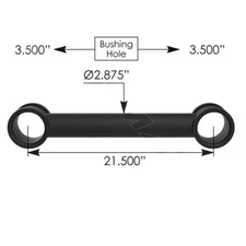 Torque Rod Rigid Chalmers part # 805214, TMR8514