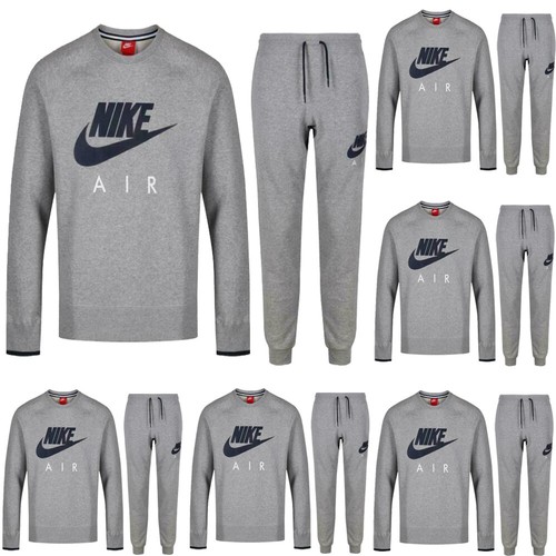 Nike Air Max Tracksuit Set Mens Joggers Air Max Sweatshirts Crew Top