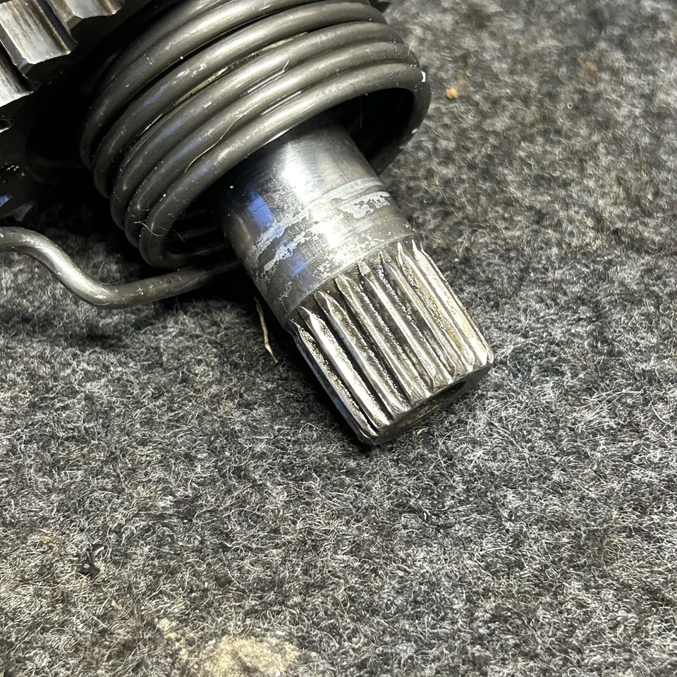 94-07 HONDA CR250R CR 250 R EJE KICKSTARTER HUSILLO ARRANQUE ENGRANAJE PATADA OEM Foto 2 de 4