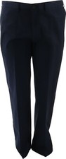 Lands' End Men's Comfort Waist No Iron Chino Pants Classic Navy 38 NWOT 921 