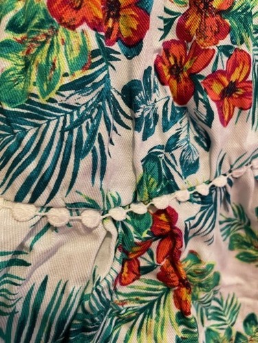 Epic Threads Girls Size 5 Floral Summer Dress Green Tropical NWT - Picture 4 of 4
