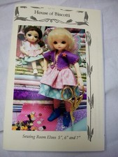 Sewing Room Elves BJD Pattern for 5" to 7" Doll
