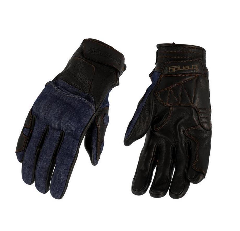 Gants GT420 Galiano mi-saison moto scooter taille 09 coque CE EPI 1KP jean noir