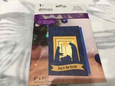 Crafter's Companion Gemini 5 x 7 Embossing Folder - Holly Berries NEW 726730 C80