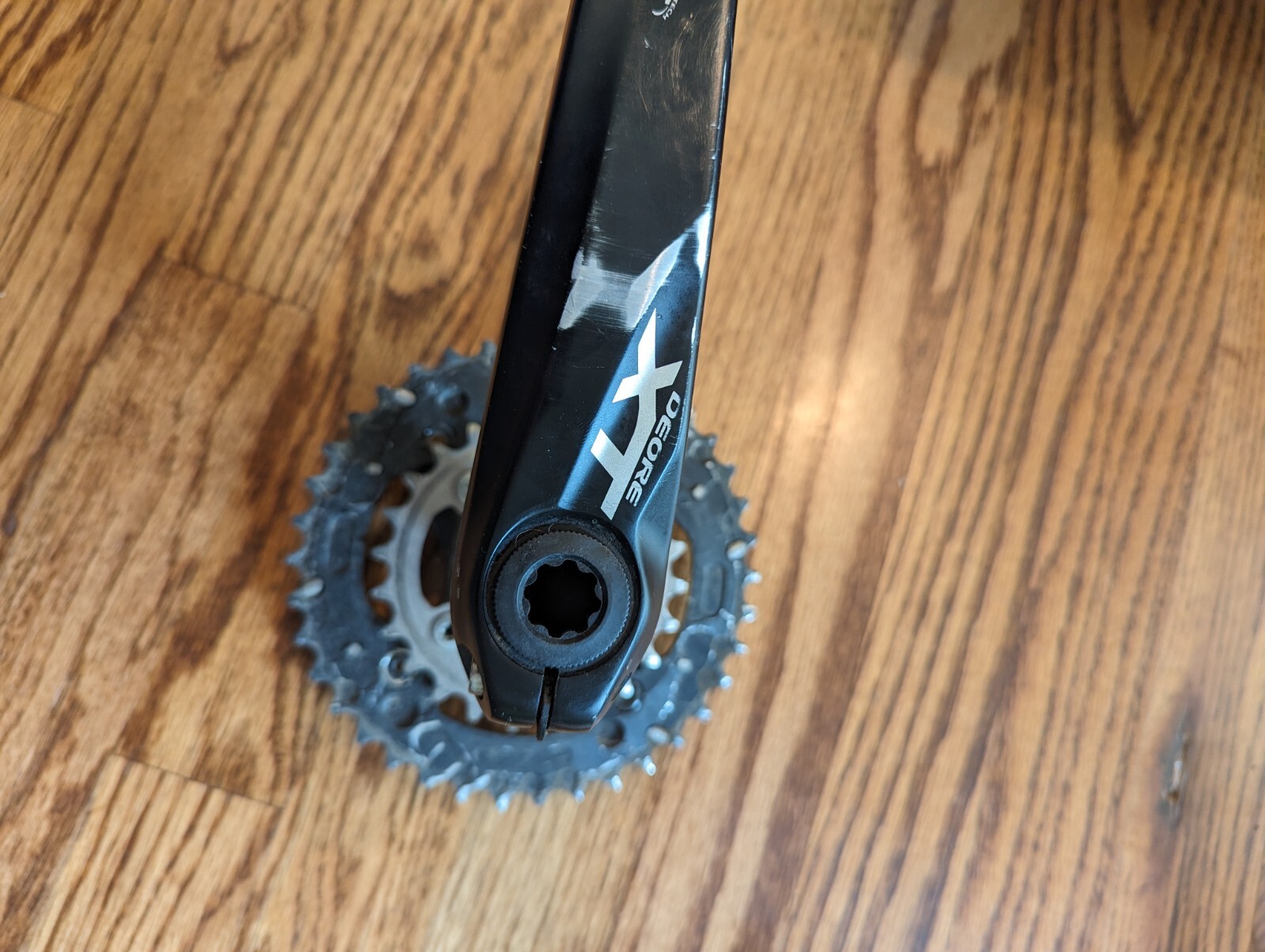Shimano Deore XT FC-M785 Crankset  175MM 38/24t Black 10 Speed Double 2x10 M780 
