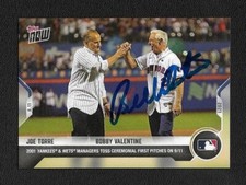Bobby Valentine Signed Autograph 2021 Topps Now 9/11 First Pitch Mets Card - COA