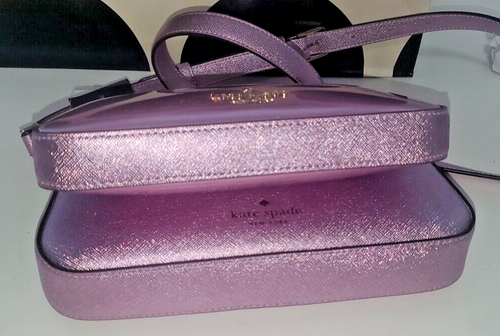 New Tag KATE SPADE Glitter Crossbody Duo Quartz Pink 3 Purses in 1 - Picture 11 of 11