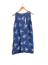 NWT Gibson Floral Shift Dress Navy Blue Floral Summer Sz XS