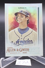 SHAWN GREEN 2020 Allen & Ginter Silver Portrait Foil - LOS ANGELES DODGERS- #33