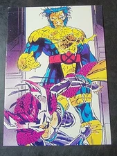 1991 Comic Images Marvel X-Men #64 Conquered 