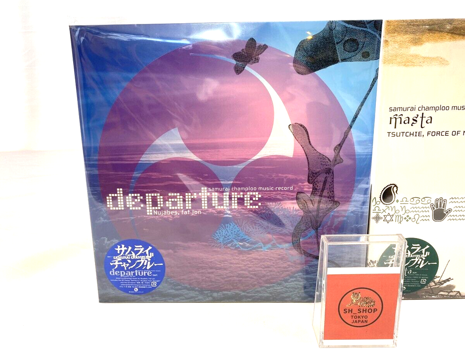 Samurai Champloo Music Record Departure Nujabes Fat jon 2LP & masta