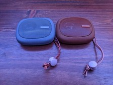 River Rock Speaker, Bluetooth, charging, strap