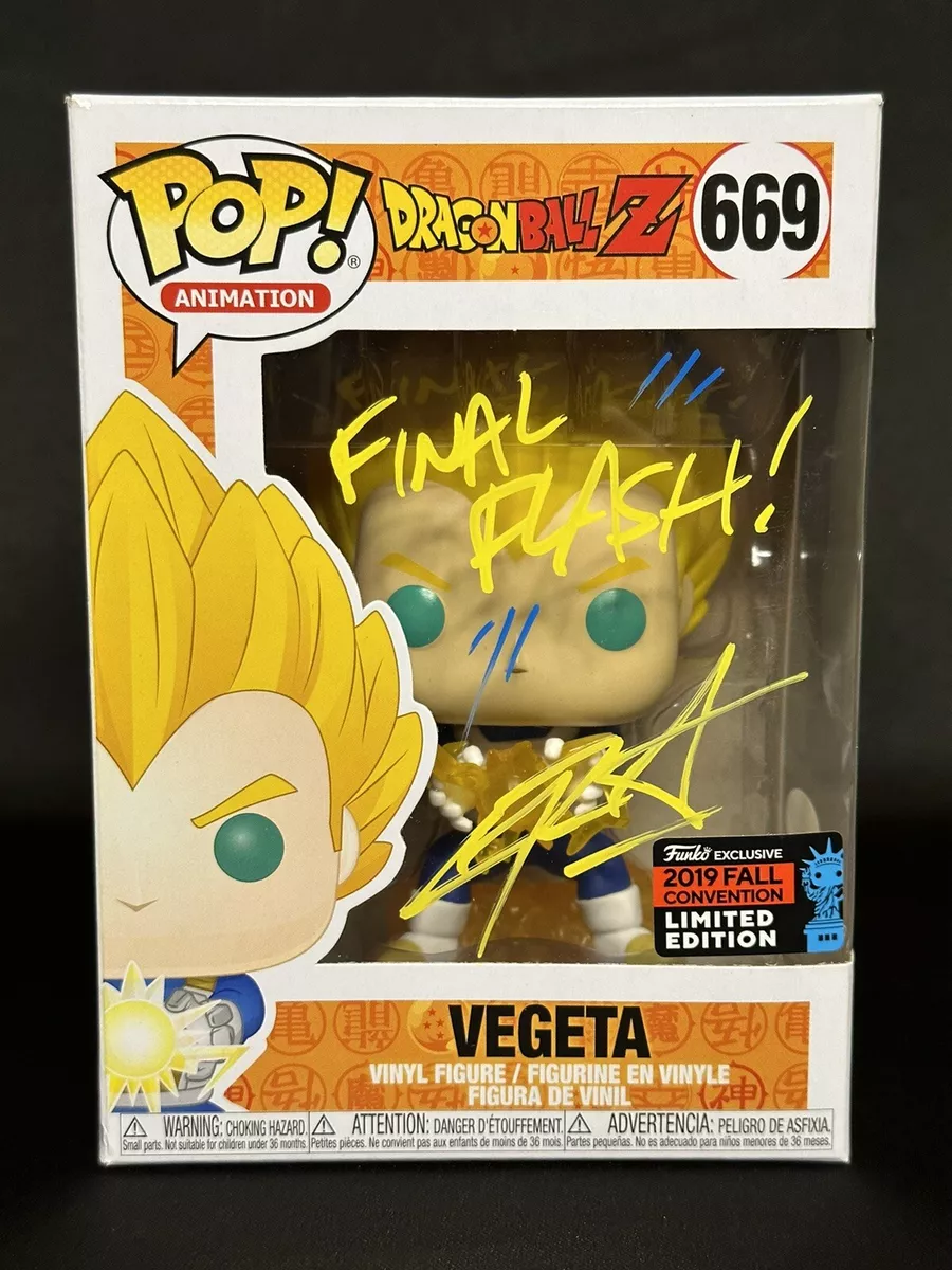 Funko Pop! Animation: Dragonball Z - Final Flash Vegeta, Fall Convention 