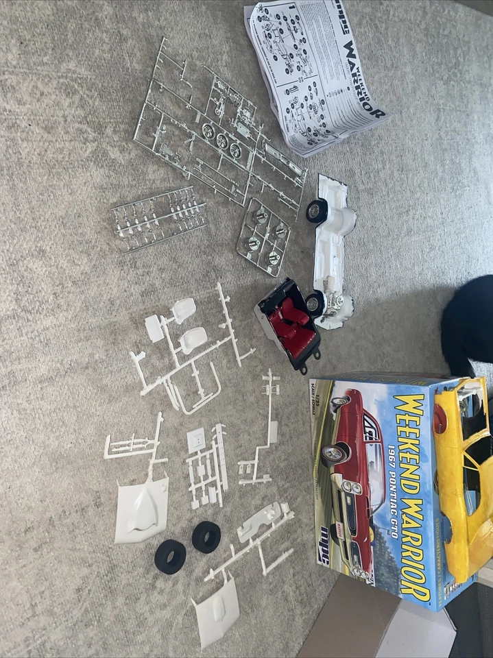 Kit Modelo Skill 3 1967 Pontiac GTO "Weekend Warrior" Kit 3 en 1 Modo Escala 1/25 Foto 4 de 4