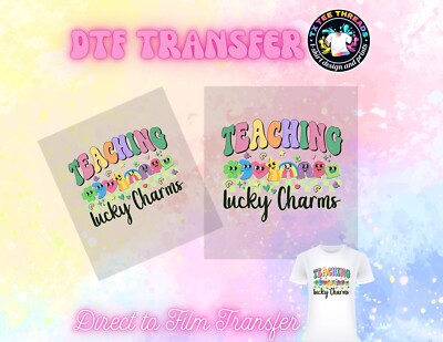 Teaching Lucky Charms DTF Print Only