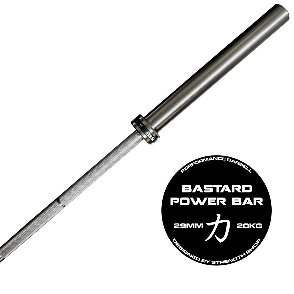 Strength Shop Bastard Power Bar - Stainless Steel (Squat Bench Deadlift)