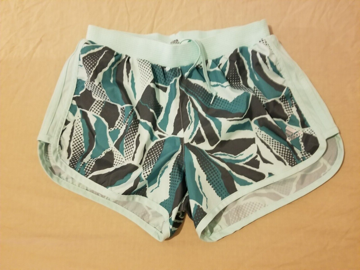 Womens adidas Shorts XS Green Athletic Gym Workout | eBay