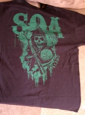 SONS OF ANARCHY IRELAND T SHIRT SZ L