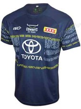North Queensland Cowboys NRL Run Out Tee Shirt Sizes S-5XL BNWT