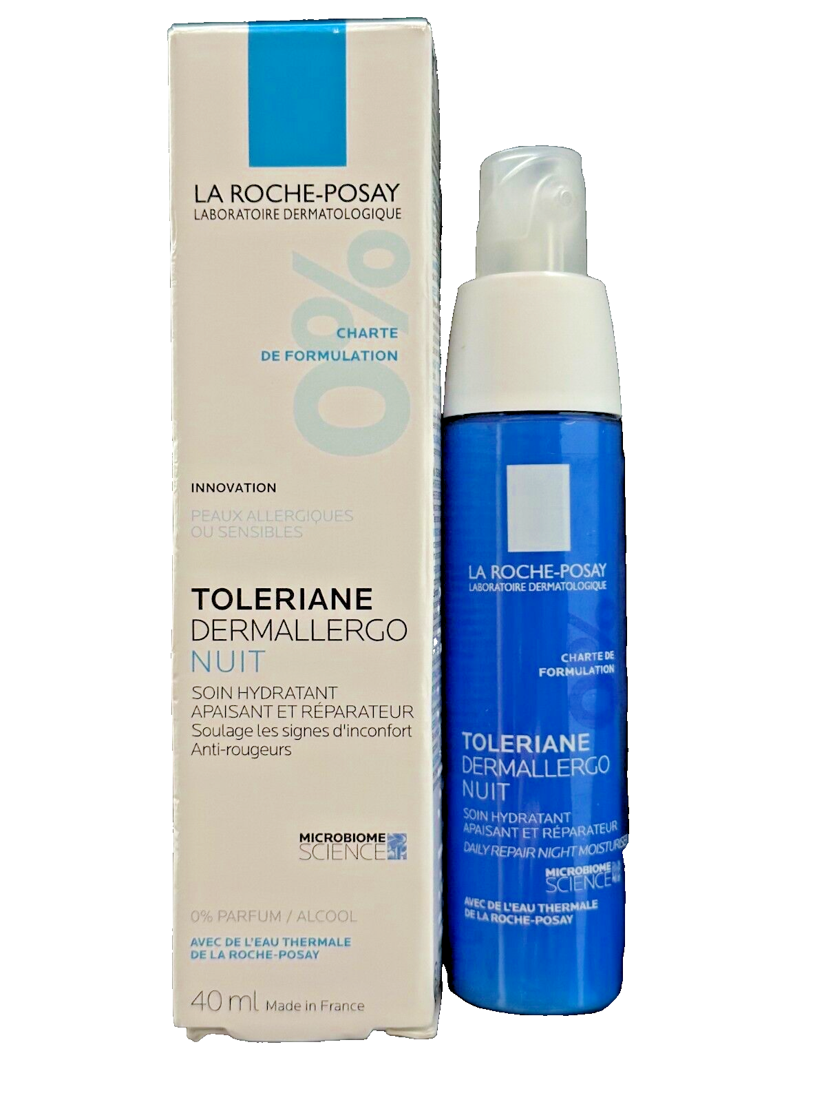 La Roche-Posay Toleriane Dermallergo Night 40ml New