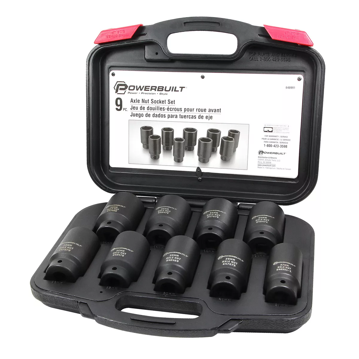 Powerbuilt on sale socket set
