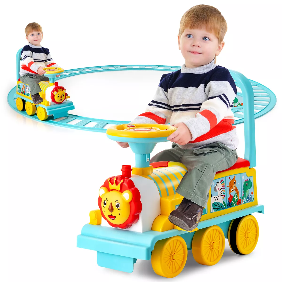 Ride on toy with track hot sale