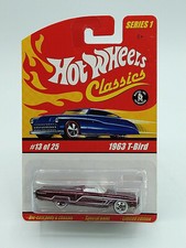 Hot Wheels Classics Series 1 1963 T-bird 164 2004 New