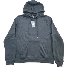 Men's Hoodie Black Casual Hooded Solid Slim Fit Sweatshirts Pullover Hoodie