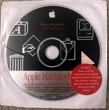1995 Apple Power Macintosh 7200/75 and 7200/90 Install Disc System 7.5.2