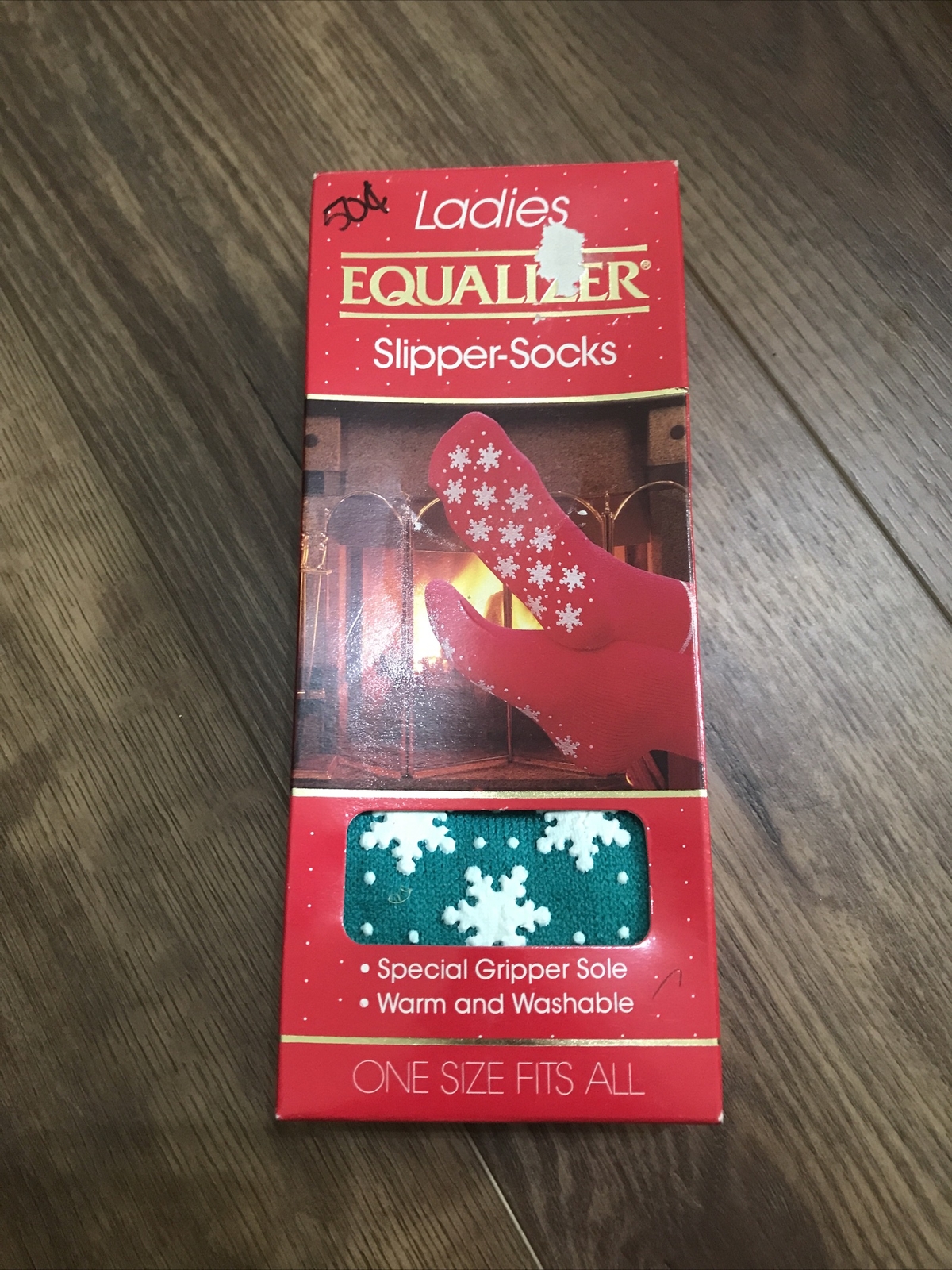 SAOLA Calze Pantofole Vintage Equalizzatore Donna con Suola Speciale Impugnatura Verde Con Nuovo di Natale