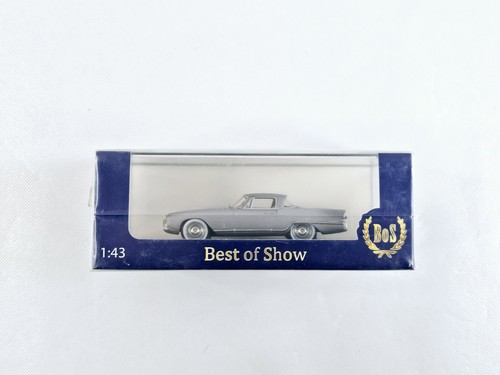 Miniature BOS 1/43 – Nash Rambler Palm Beach Coupe Pininfarina (Argenté) – Collection LL1765