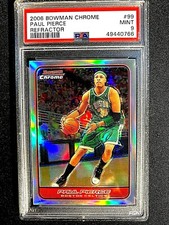 2006 PSA 9 Bowman Draft Picks & Stars Chrome Refractor /249 Paul Pierce =GRD917=