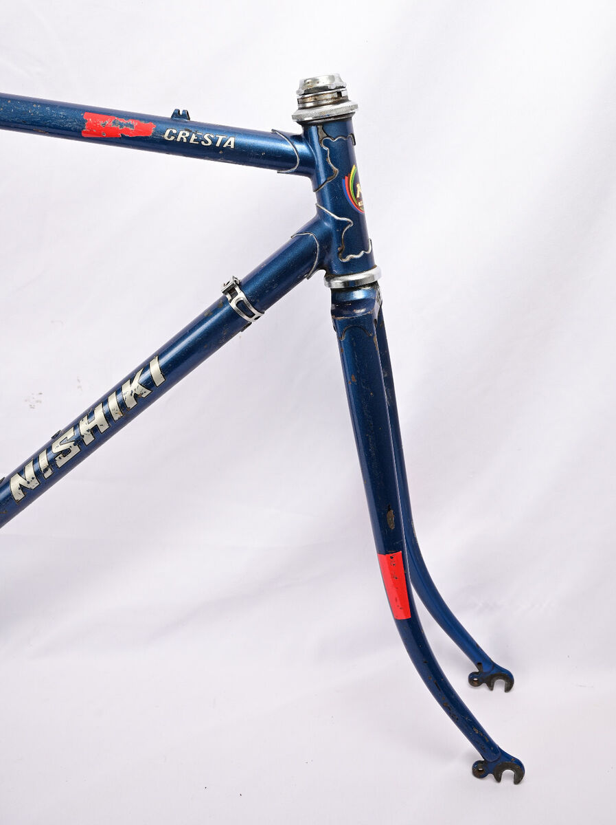 超美品 1942年製 Bicycle HIGH FINISH Vintage Nishiki Kuwahara Tange 54cm Cresta Lugged Steel Road