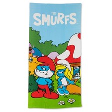 The Smurfs Beach Towel - The Smurfs 70x140cm 