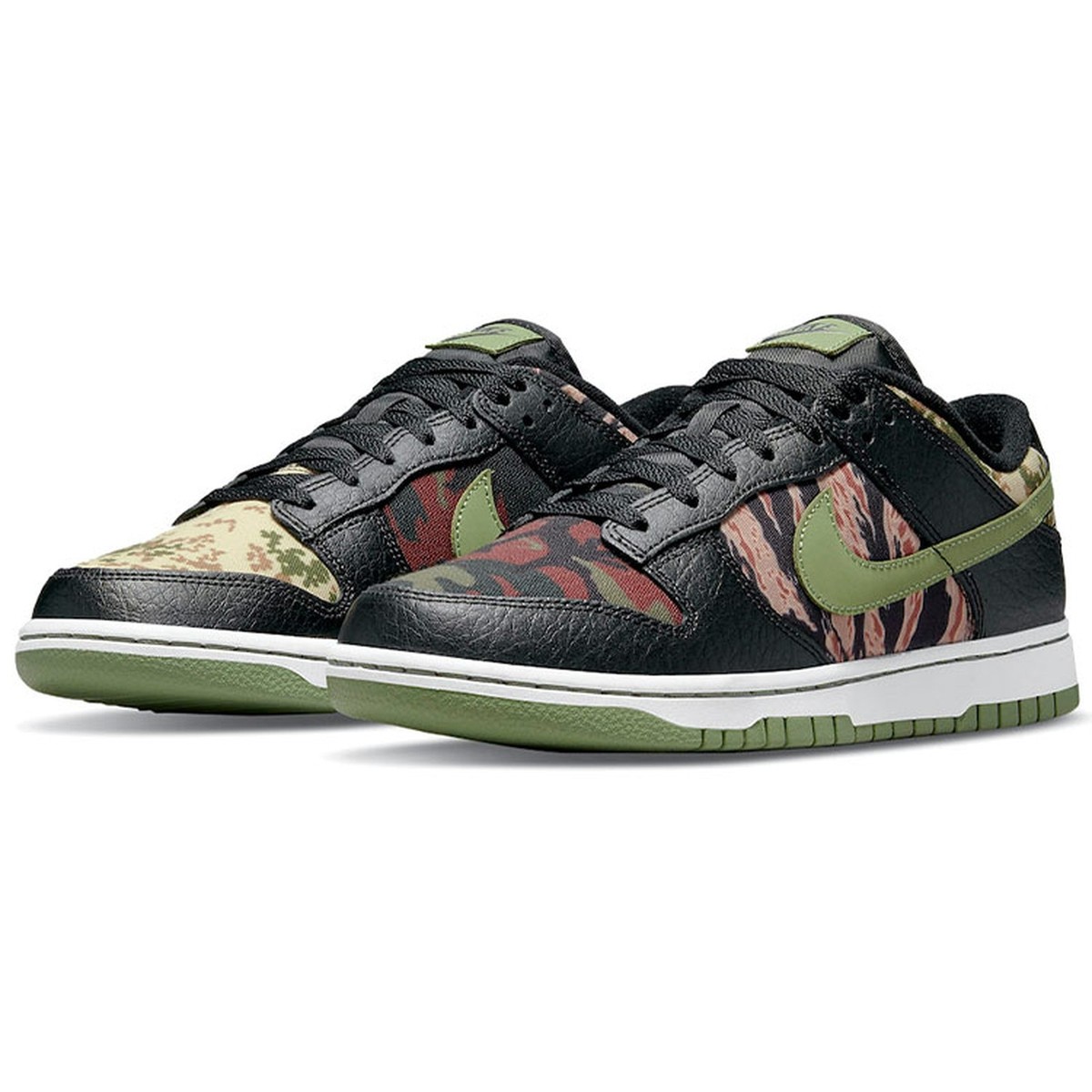 NIKE DUNK LOW SE BLACK MULTI CAMO　28cm Nike Dunk SE 